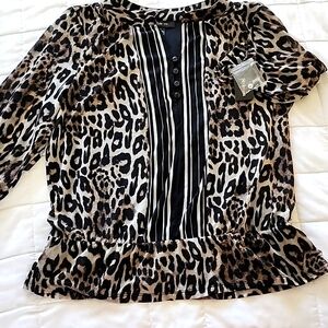 Style &Co Peplum Top